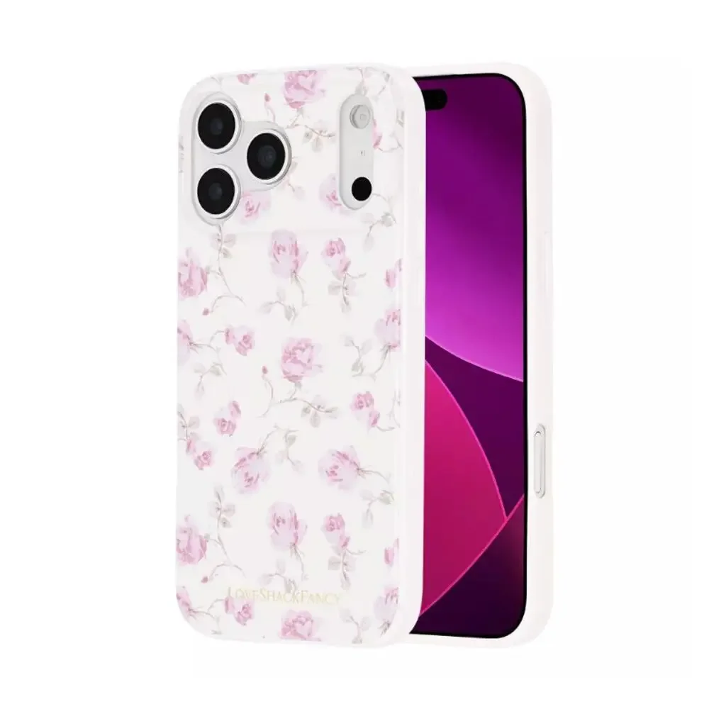 LoveShackFancy x Target – Case-Mate Ribbon Rosa Flora iPhone 17 Pro Case MagSafe
